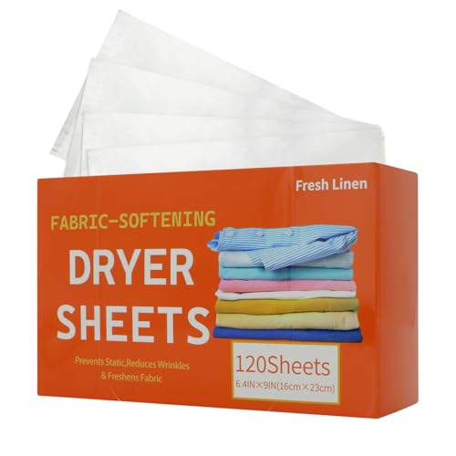 Feuilles adoucissantes linge anti-plis et tablettes de lissage du tissu