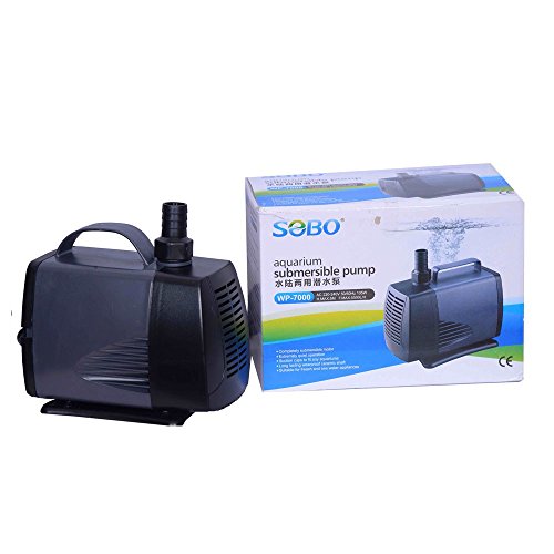 Image of SOBO Submersible Power Head - WP-7000-105W - F.Max 5500 L /H - Water Lifting Pump - Pond and Fountain and Sump Filter Systems