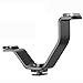 Produktbild Neewer® Aluminium Legierung 4"/10.5cm V-Form Triple Universal Blitzschuhhalterung Cold Shoe Mount Bracket für Nikon Canon Sony Pentax DSLR Kamera or Camcorderzubehör wie LED Videolicht, Microphone,Monitor, Blitz