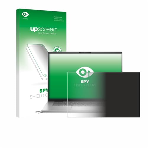 upscreen Anti-Spy Blickschutzfolie für Dell Inspiron 16 Plus 7630 Made in Germany, Privacy Screen Displayschutz-Folie [Sichtschutz, Blaulichtfilter]