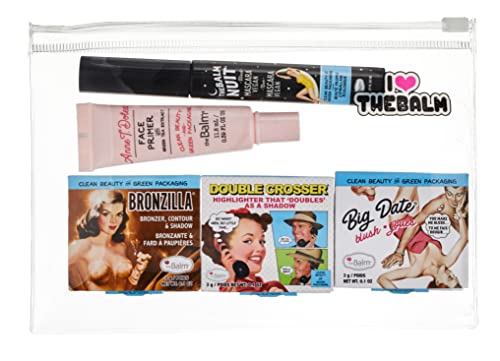 Clean and Green by the Balm for Women, 5Pc 0.1ozBig Date Blush, 0.1oz Bronzilla Bronzer, 0.1oz Double Crosser Wow Highlighter - Image 3