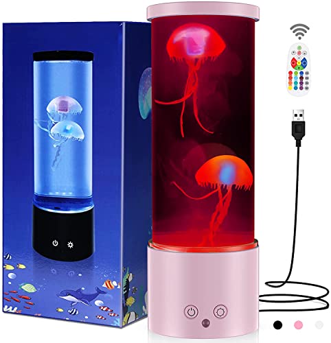 Lámpara eléctrica de lava con control remoto, mesa LED con efecto que cambia de color, luz nocturna para decoración del hogar, oficina, vacaciones, regalo de cumpleaños
