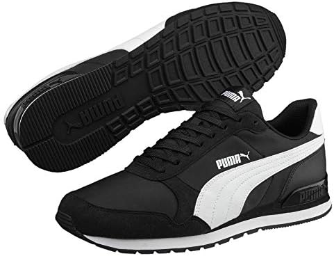 PUMA St Runner V2 Full L Unisex-Adult Sneaker, Black PUMA Black PUMA White  01 : Amazon.nl: Fashion