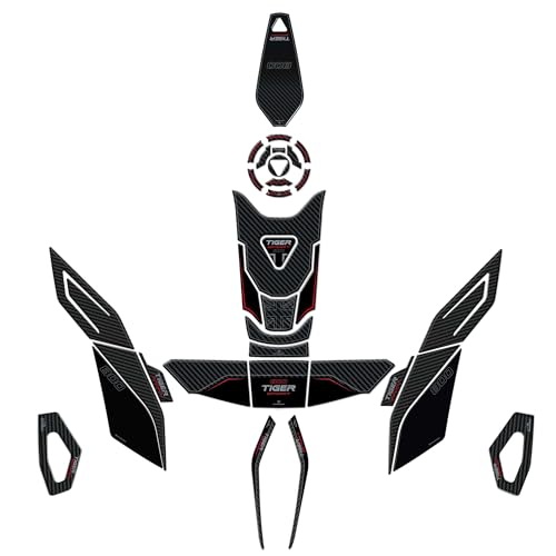 Kit autocollant Triumph Tiger Sport 800 2025-2026 protection 3D résine