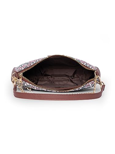 Image of ZOUK Women's Handcrafted Vegan Leather Casual Mini Shoulder Bag