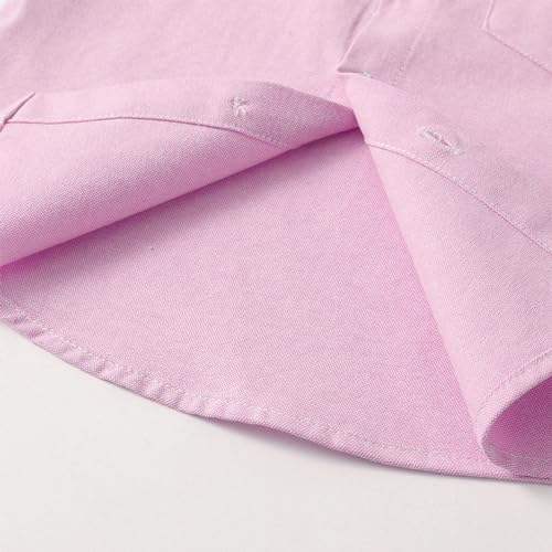 sfdgfhyf Boys Short Sleeve Shirt Button Up Linen Cotton Dress Shirts Tees Tops Short Sleeve Shirt Multi Color3