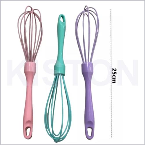Kit Confeitaria Cake 3 Peças Silicone Colher Pincel E Espatula Culinário Utensilios Cozinha Confeite
