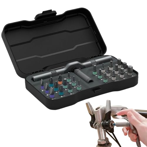Schraubendreher-Bits Set - Effizientes Magnet-Für Bohrer & Schrauber,24-teiliges Multifunktionales Zubehör Für Montagearbeiten, Bohrprojekte Und Holzarbeiten Mit Haftkraft