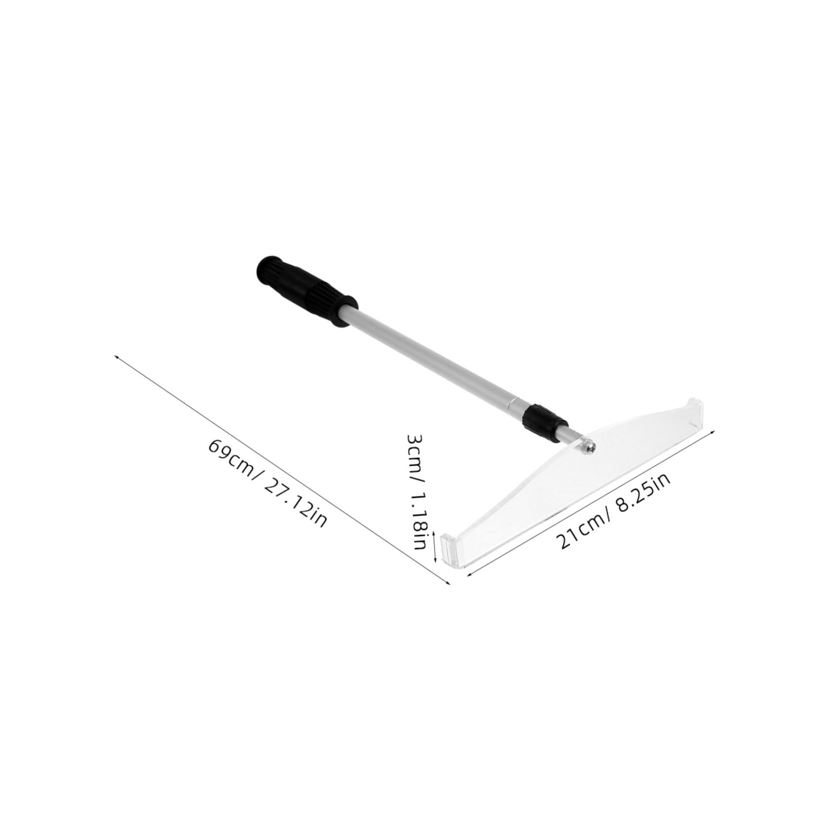 CORHAD Telescopic Poker Chip Rake Poker Chip Collector Rod for Hold Games Poker Chip Push Tool