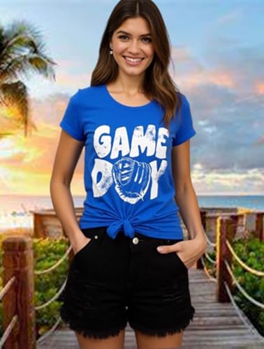 Vintage Leopard Baseball Mom Shirt Tee - Women's Short Sleeve T-Shirts3