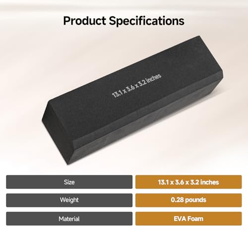 Image of Single-Pack RV Water Heater Installation Filling Block, KINGRVER EVA Filling Block, Only Compatible with KINGRVER 15 x 18 inch RV Water Heater Door, Black
