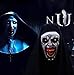 Yawolfe Nun Scary Halloween Mask Latex Horror Scary Full Head Mask Cosplay Halloween Costume Props Devil Masks Witch Zombie Evil Dress up Light Up Nun Masks