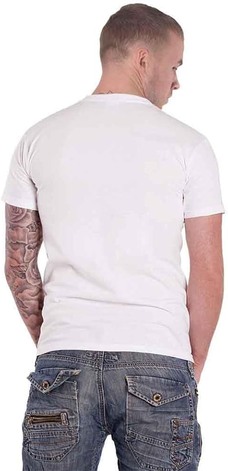 The Beatles T-Shirt Ufficiale – Revolver Studio Shots – Uomo – Nero – Cotone Morbido - 3
