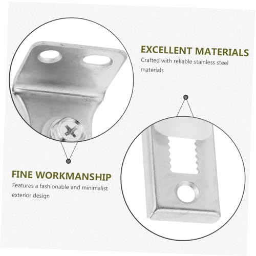 Kit de herrajes para puerta bifold con riel deslizante para clóset, juego ajustable de rodillos, 2 juegos, accesorios robustos y versátiles para instalación fácil miniatura 2