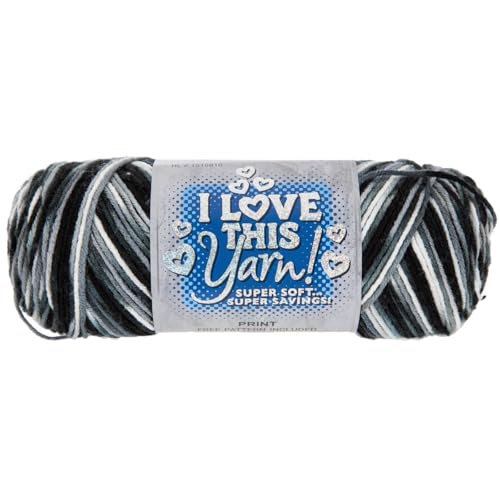 Image of Hobby Lobby Print I Love This Yarn, 452 Smokey Water, Set of 2 | 4 Medium Weight, 252 Yards Per Skein