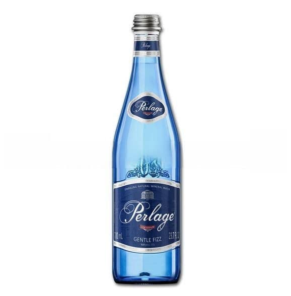 0,7 l Mineralwasser mit Gasflasche Perlage