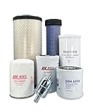 HERO Maintenance Filter Kit For New Holland LV80 Tractor Loader Filters Compatible With OEM