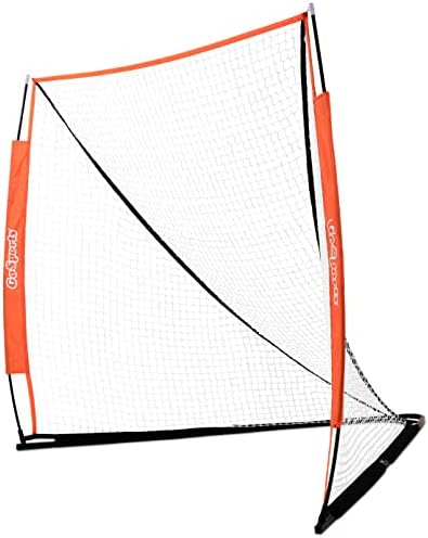 GoSports Regulation 6' x 6' Lacrosse Net with Steel Frame - The Only Truly Portable Lacrosse Goal, Backyard Setup in Minutes - Choose Your Style