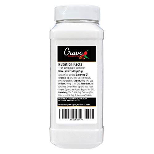 Crave Meat Tenderizer XL 40 oz Jar - Made in USA - (2.5 Pound Jar, Unseasoned)