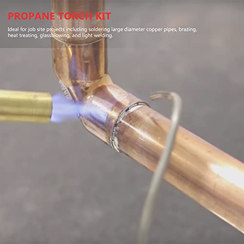 Image of Propane Torch Hand Hose, Mapp Gas Torch,Welding Torch,Hose Length 1.5M /60 inch-with Hook