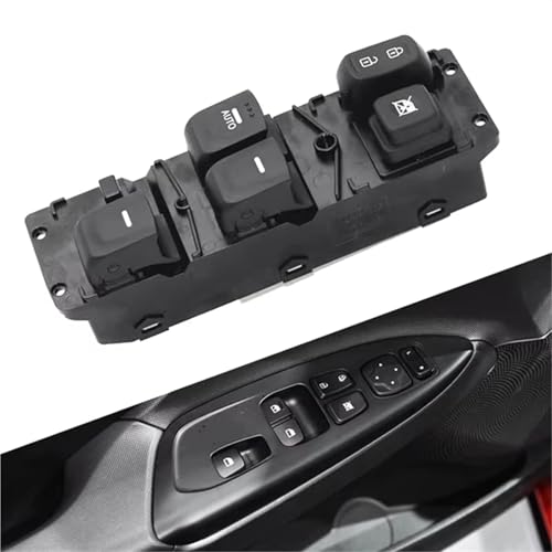Commande bouton lève-vitre électrique avant Hyundai Veloster 2011-2016 93570-2V000