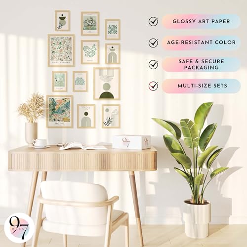 97 Decor Sage Green Room Decor Aesthetic - Sage Green Wall Decor, Sage Matisse Wall Art Prints, Green Posters Wall Collage, Pastel Aesthetic Pictures for Teen Girls Dorm Bedroom (Unframed)