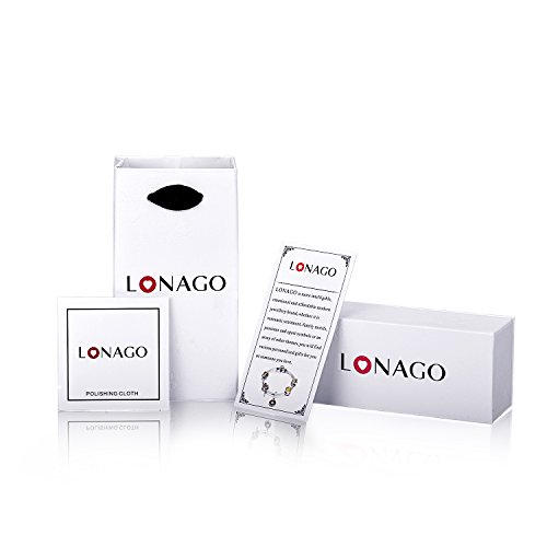 Lonago Custom Engraved Two Name Necklace Personalized Double Disc Initial Alphabet Sterling Silver Copper Pendant For Women Mom Girls (Gold-Plated-Brass) #TOP7