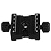 Haoge CP-50BII 50mm Subtend Double Dual Quick Release Clamp for Arca Swiss RRS Benro Rail Plate Nodal Slide