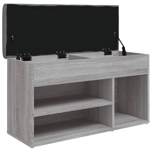 Banc à chaussures blanc gain de place pour optimiser les entrées étroites - 6