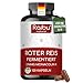 Produktbild Roter Reis (Red Rice) Kapseln mit 2,96 mg Monacolin K & 50 mg Coenzym Q10 pro Kapsel - Fermentierter Roter Reis aus Monascus purpureus - Vegan, hochdosiert, laborgeprüft - 120 Stück