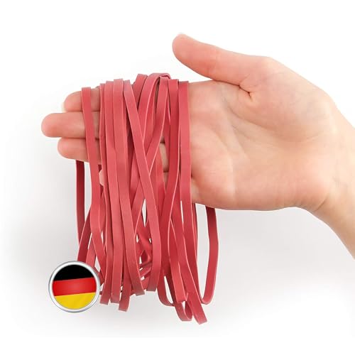 50 große Gummibänder rund – 5 mm breit, elastisch & stabil...
