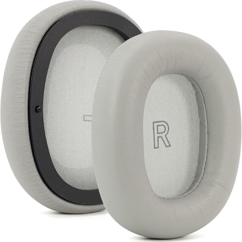 Cache-oreilles en peau de mouton pour casque H95 coussinet éponge douce audio