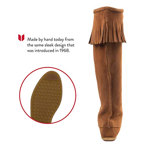 Minnetonka Women's Front Lace Knee High Boots4