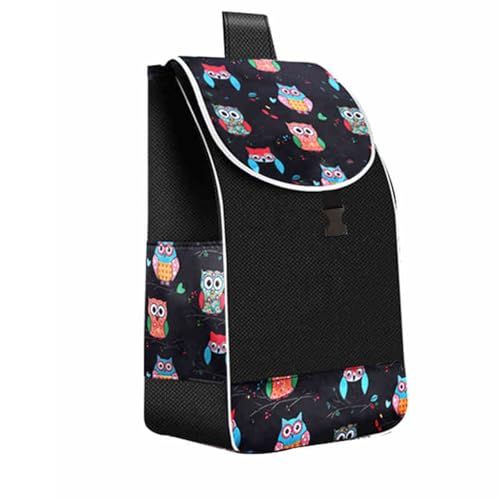 Zenithuxe Sac de Remplacement Pliable pour Chariot.Sac de Rechange réutilisable pour Chariot de Courses.Sac de Remplacement Panier Pliante Panier Portable.Sac...