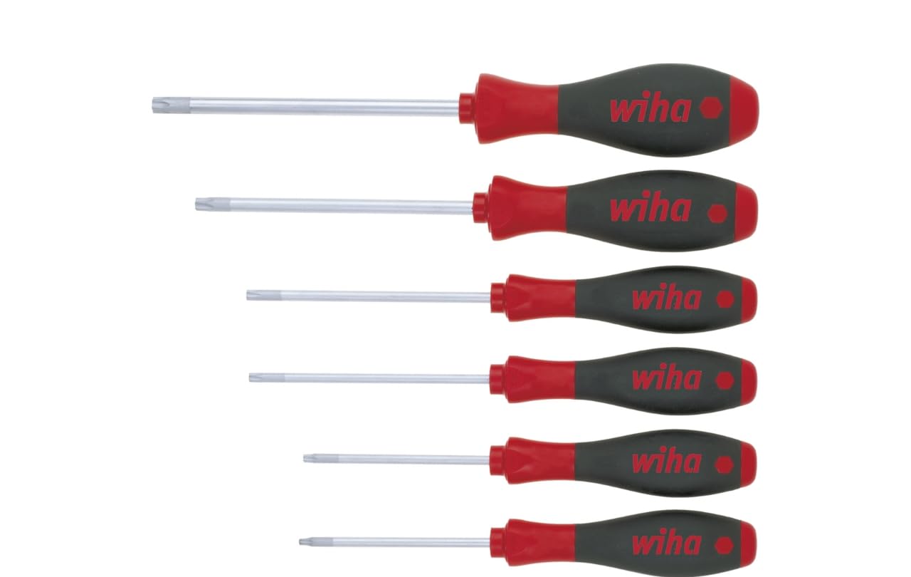 Wiha 362K6SO Jeu de tournevis Torx SoftFinish 6 pièces (Import Allemagne)