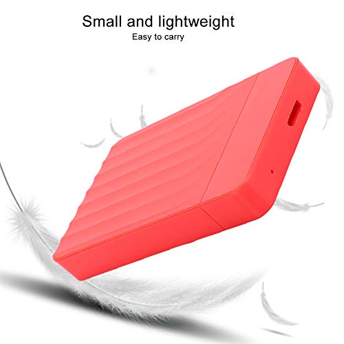 Caja externa para disco duro 2.5 pulg USB 3.0 roja miniatura 5