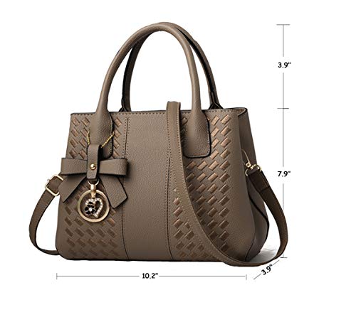 Image of Purses and Handbags for Women Fashion Ladies PU Leather Top Handle Satchel Shoulder Tote Bags