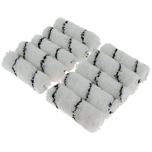 Coral 41400 Easy Coater - Juego de 10 fundas de rodillo con funda de microfibra de 4 pulgadas
