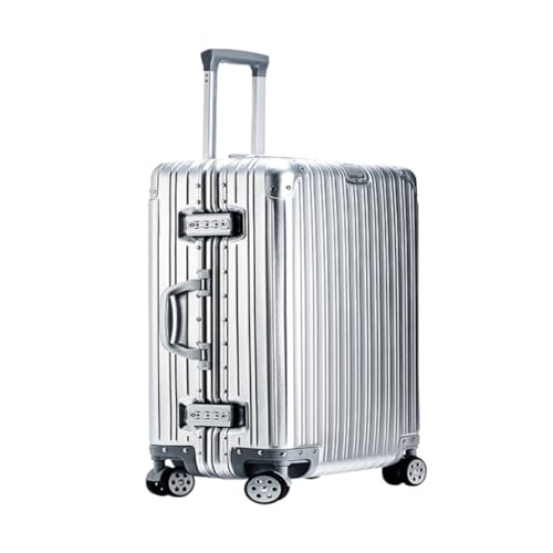 PANKERS Travel Suitcase Suitcase Password Trolley Suitcase Boarding Suitcase Metal Hard Business Suitcase Men's and Women's Suitcase Trolley Case