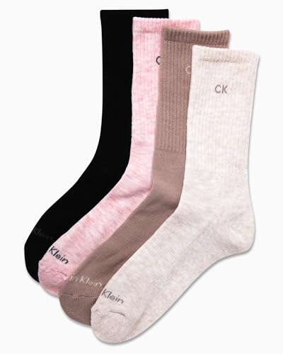 Calvin Klein Women's Socks - Cushion Athletic Crew Socks (4 Pack)4