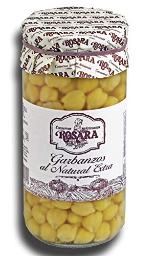 Rosara - Garbanzos cocidos al natural - Tarro 720 ml