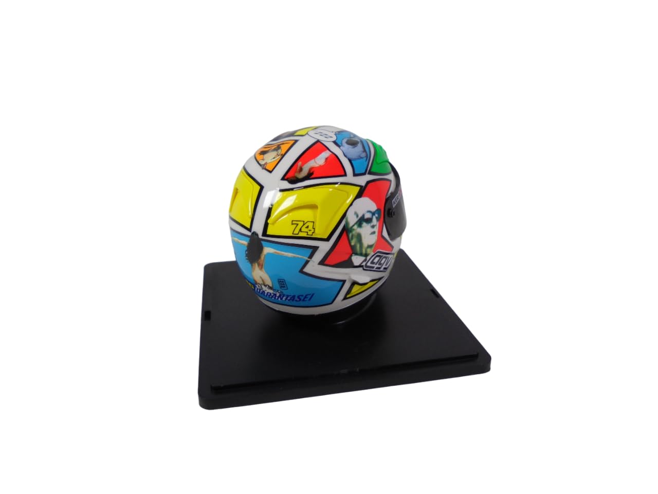 Casco Valentino Rossi Casco Opo 10 Valentino Rossi 1-5 Moto Gp