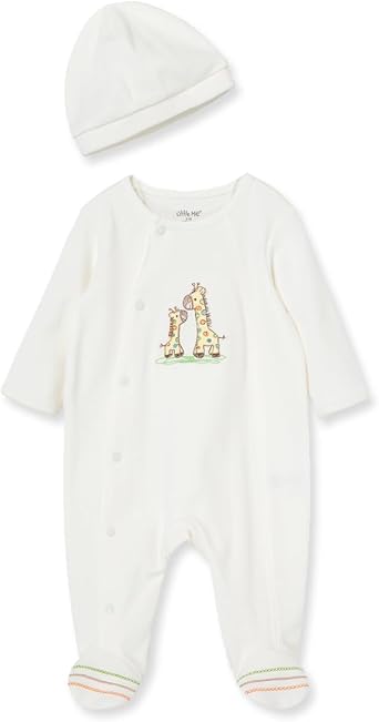 Little Me Footie Pajamas Cotton Baby Sleepwear Boys and Girls Footed Sleeper