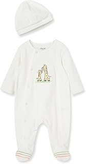 Little Me Footie Pajamas Cotton Baby Sleepwear Boys and Girls Footed Sleeper