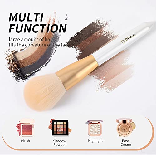 Ducare Foundation Brush Kabuki Makeup Tools Blending Brushes For Face Liquid Cream Powder - Buffing And Stippling & Concealer #TOP2