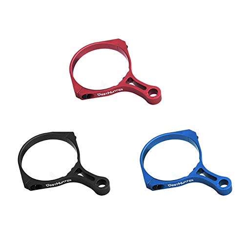 WestHunter Optics Scope Switchview Throw Levers,44 mm/45 mm Black Blue Red (3 Color/Set-44 mm)