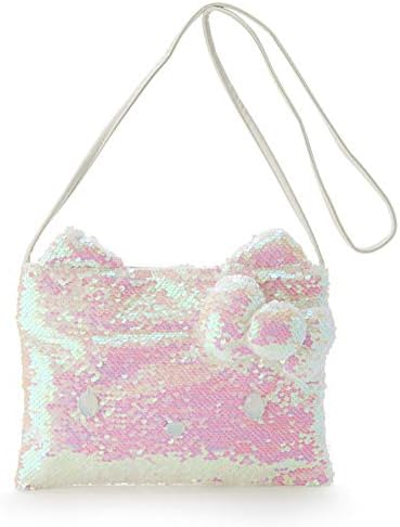 レア‼️ハローキティ スパンコールビーズバッグ キラキラ checheキティサンリオコラボビーズバッグ鞄スパンコールピンク