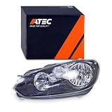 ATEC Germany 1x Phare avant Phare principal gauche (côté conducteur) Compatible avec VW GOLF 6 (5K1), GOLF 6 Cabriolet (517), GOLF 6 Variant (AJ5)