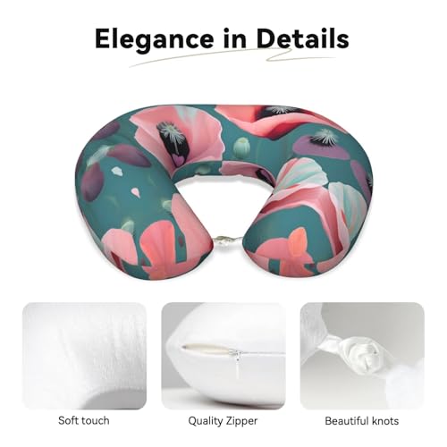 Almohada memory foam para cuello tamaño único miniatura 4