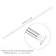 QUARKZMAN Aluminium Rundstab 3mm x 300mm Massiver Drehbank Rundstangen Aluminium Stäbe für DIY Handwerk Packung Gartendekoration RC Modell Industrie Maschinen 1 Stück